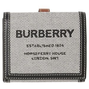 Burberry Luna Horseferry Print Canvas Wallet